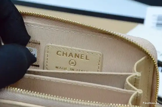 Firstbag Ru COIN PURSE CHANEL ZIPPED 19 0629